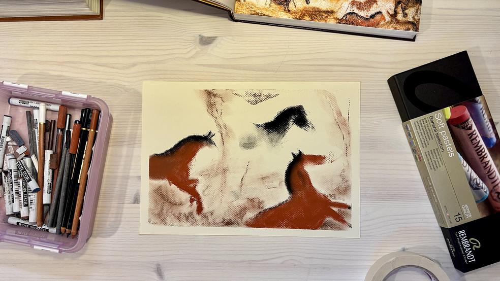 Hevostaideverkkokurssin osa 1: Varhainen taide – luolamaalaukset by Talliarki Oy